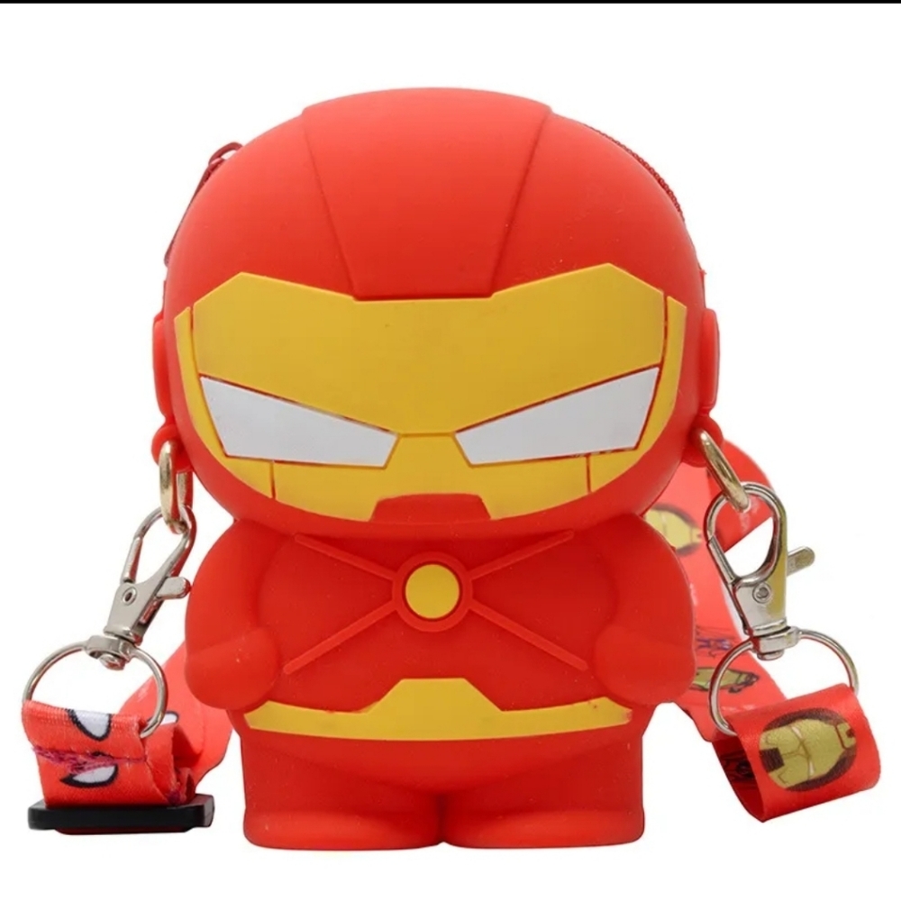 Iron Man Silicon Crossbody Bag/Purse